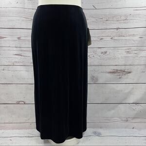 Scott McClintock Millennium 2000 vintage black velvet skirt